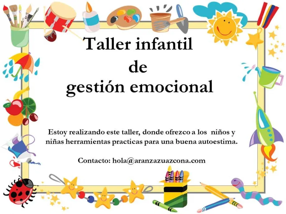 Taller infantil de gestión emocional