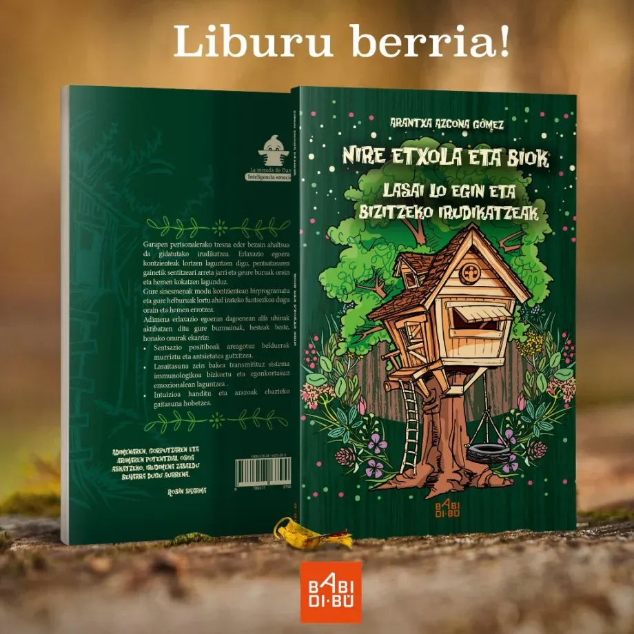 Nueva edición del libro en euskera Nire etxola eta biok