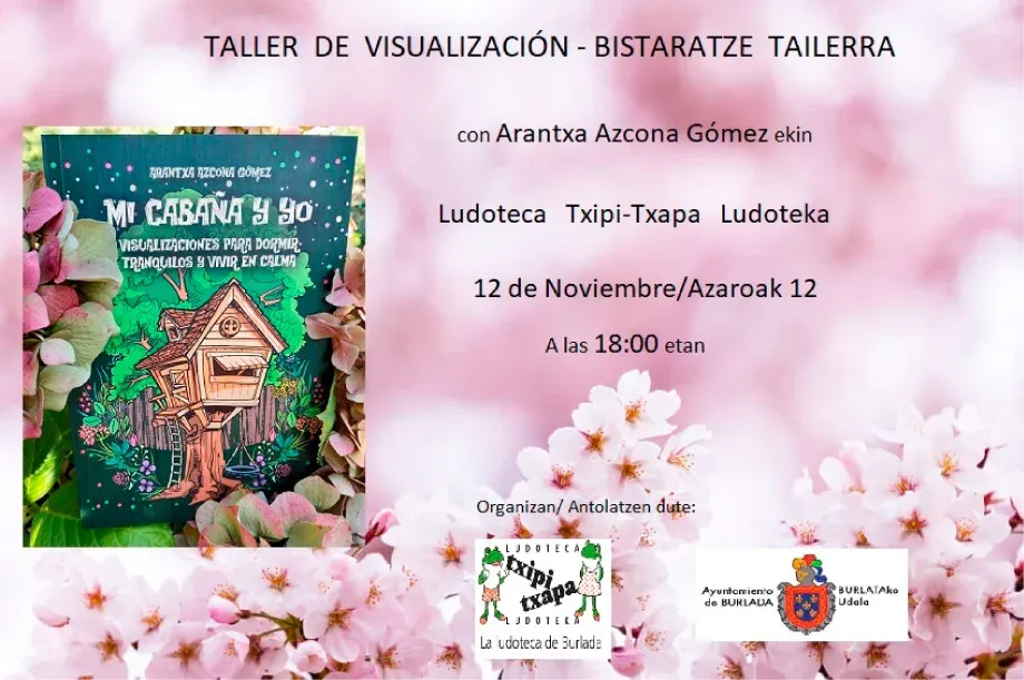 Taller de visualización infantil en Burlada, 12 de Noviembre de 2018